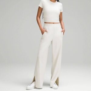 LULULEMON stretch woven wide-leg high-rise pants